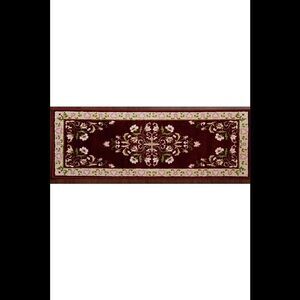 Nourison Aubusson 19.5"x50" Washable Runner Red